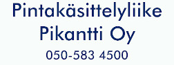 Pintakäsittelyliike Pikantti Oy logo